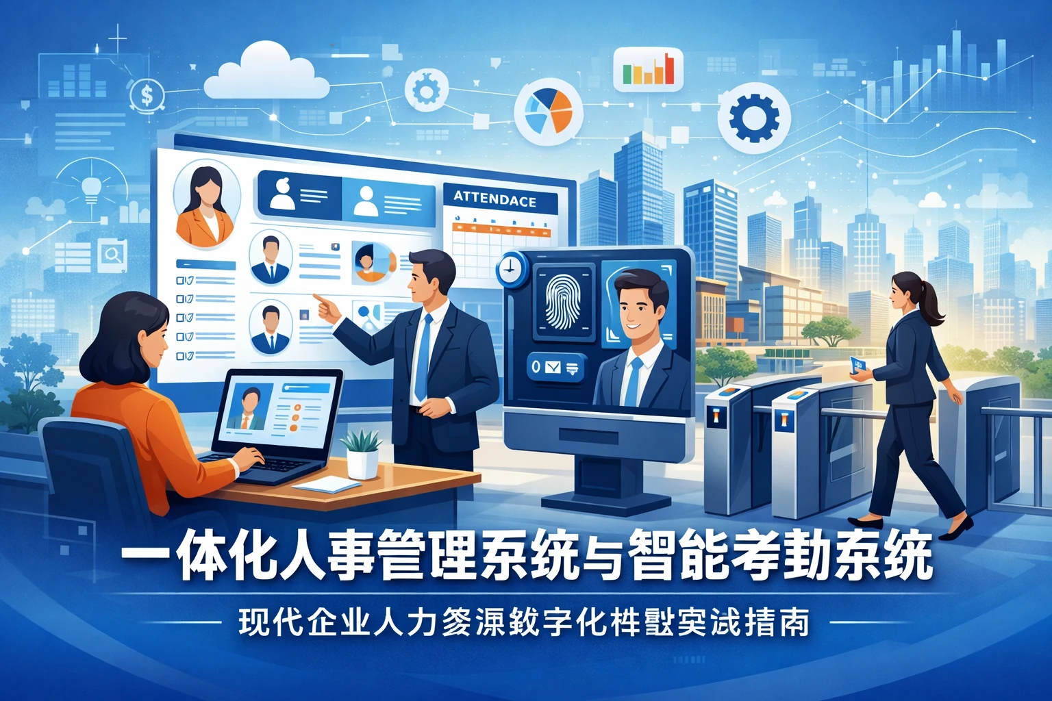 一体化人事管理系统与智能考勤系统:现代企业人力资源数字化转型实战指南