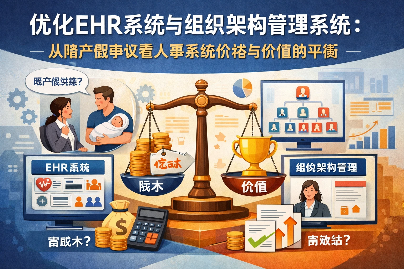 优化ehr系统与组织架构管理系统:从陪产假争议看人事系统价格与价值的平衡