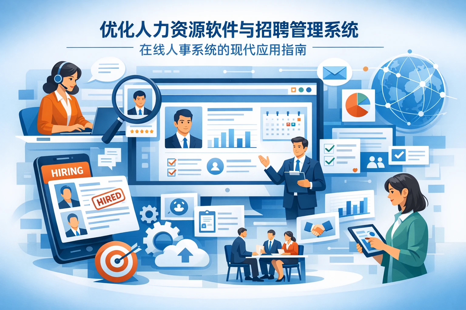 优化人力资源软件与招聘管理系统：在线人事系统的现代应用指南