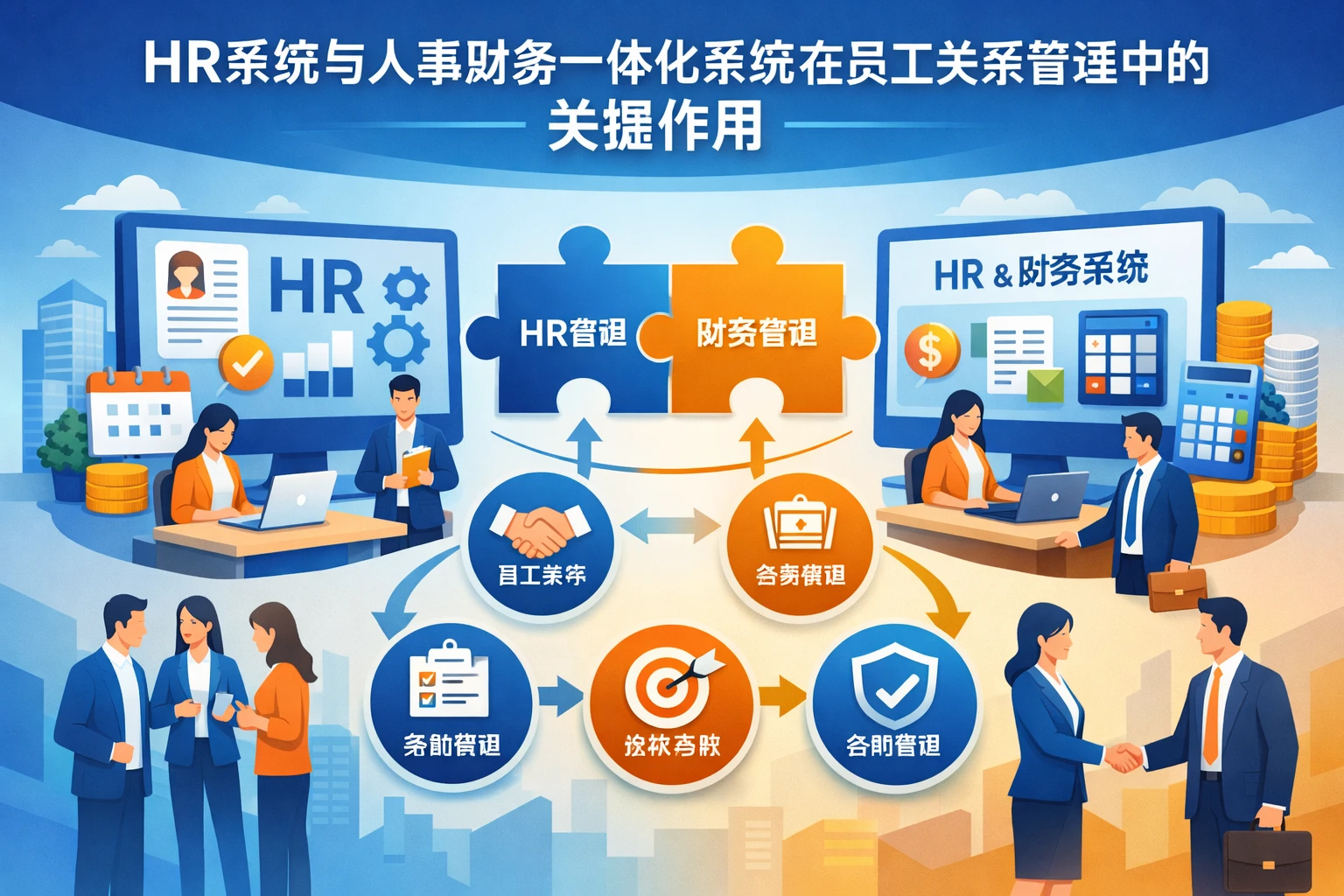 HR系统与人事财务一体化系统在员工关系管理中的关键作用