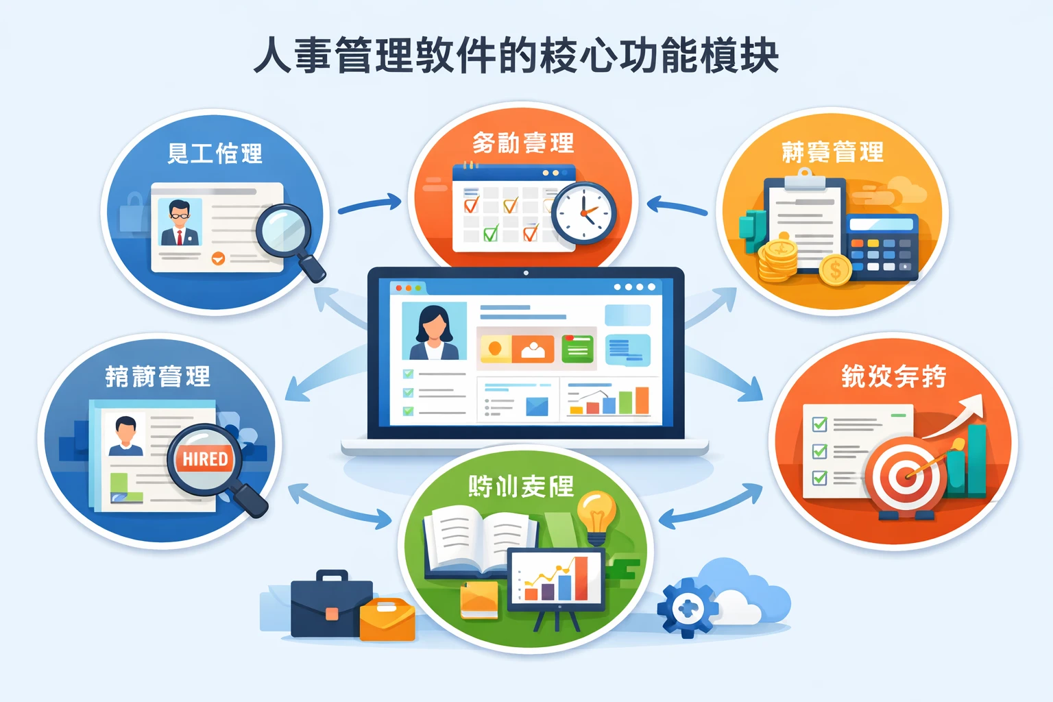 人事管理软件的核心功能模块