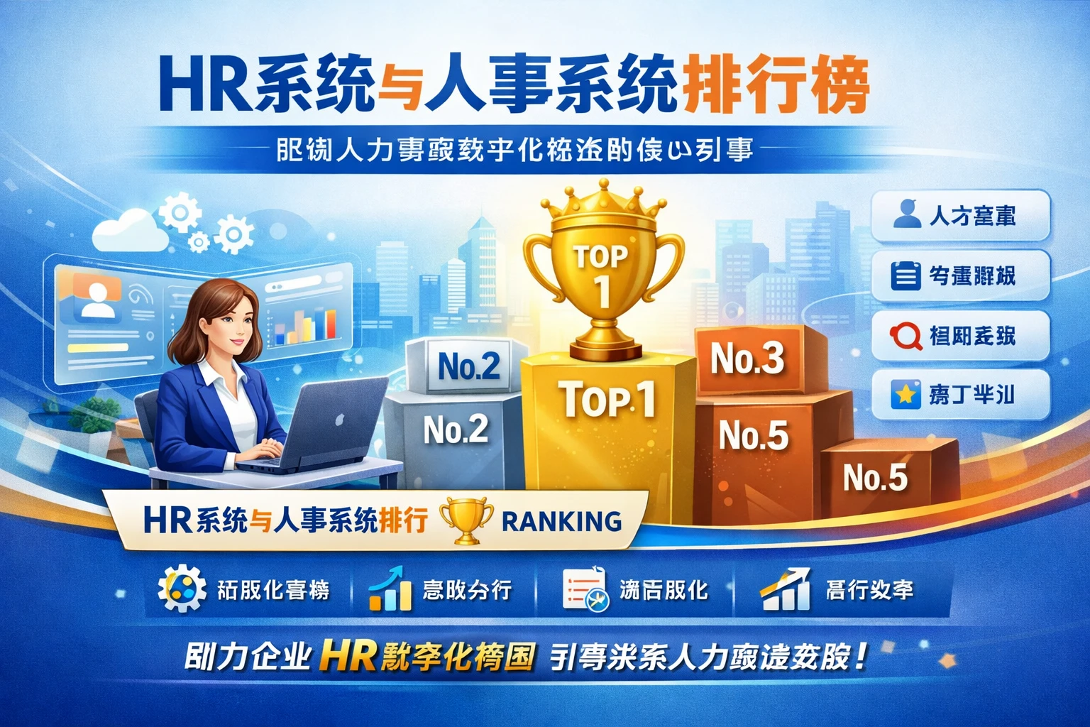 HR系统与人事系统排行榜：驱动人力资源数字化转型的核心引擎