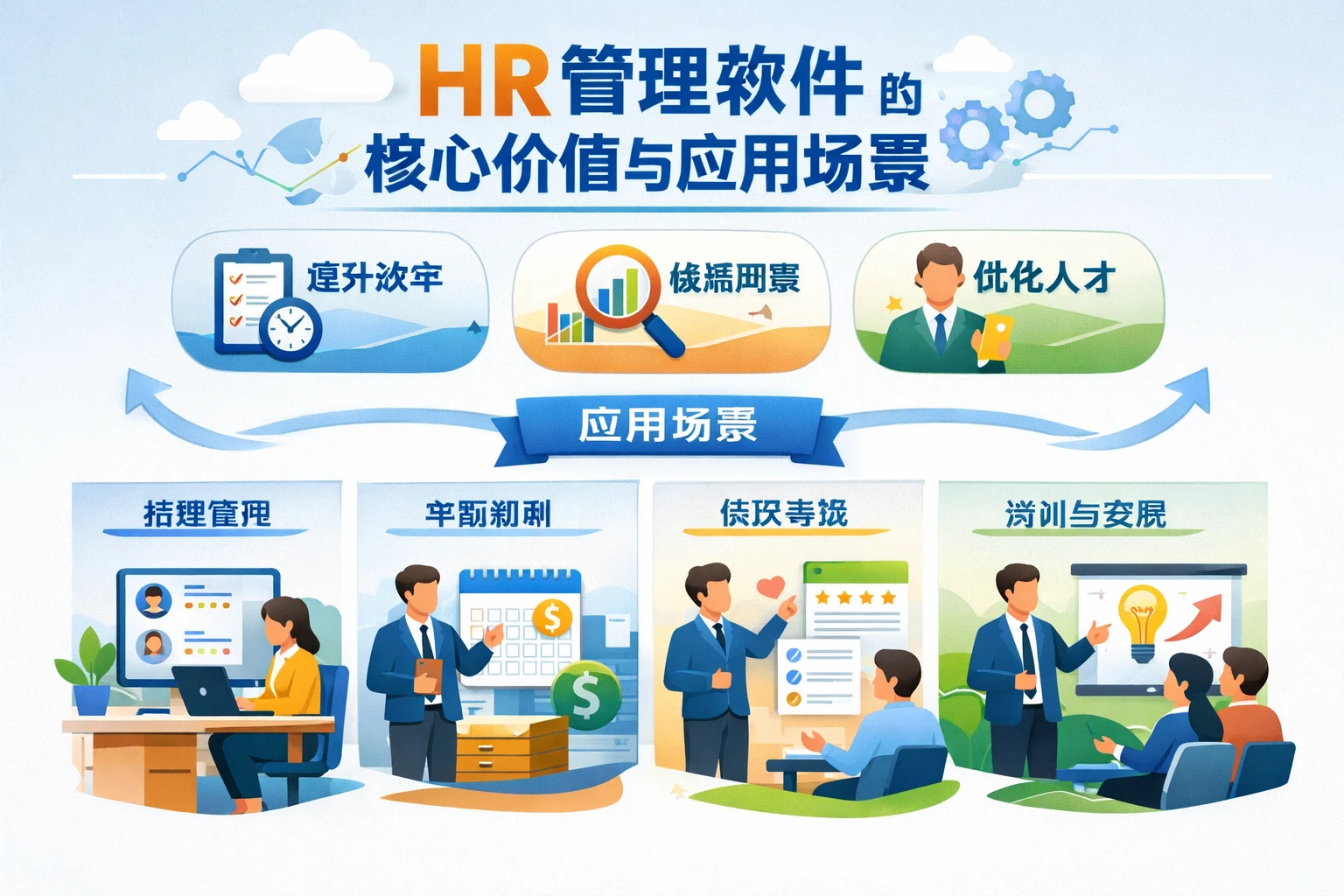 HR管理软件的核心价值与应用场景