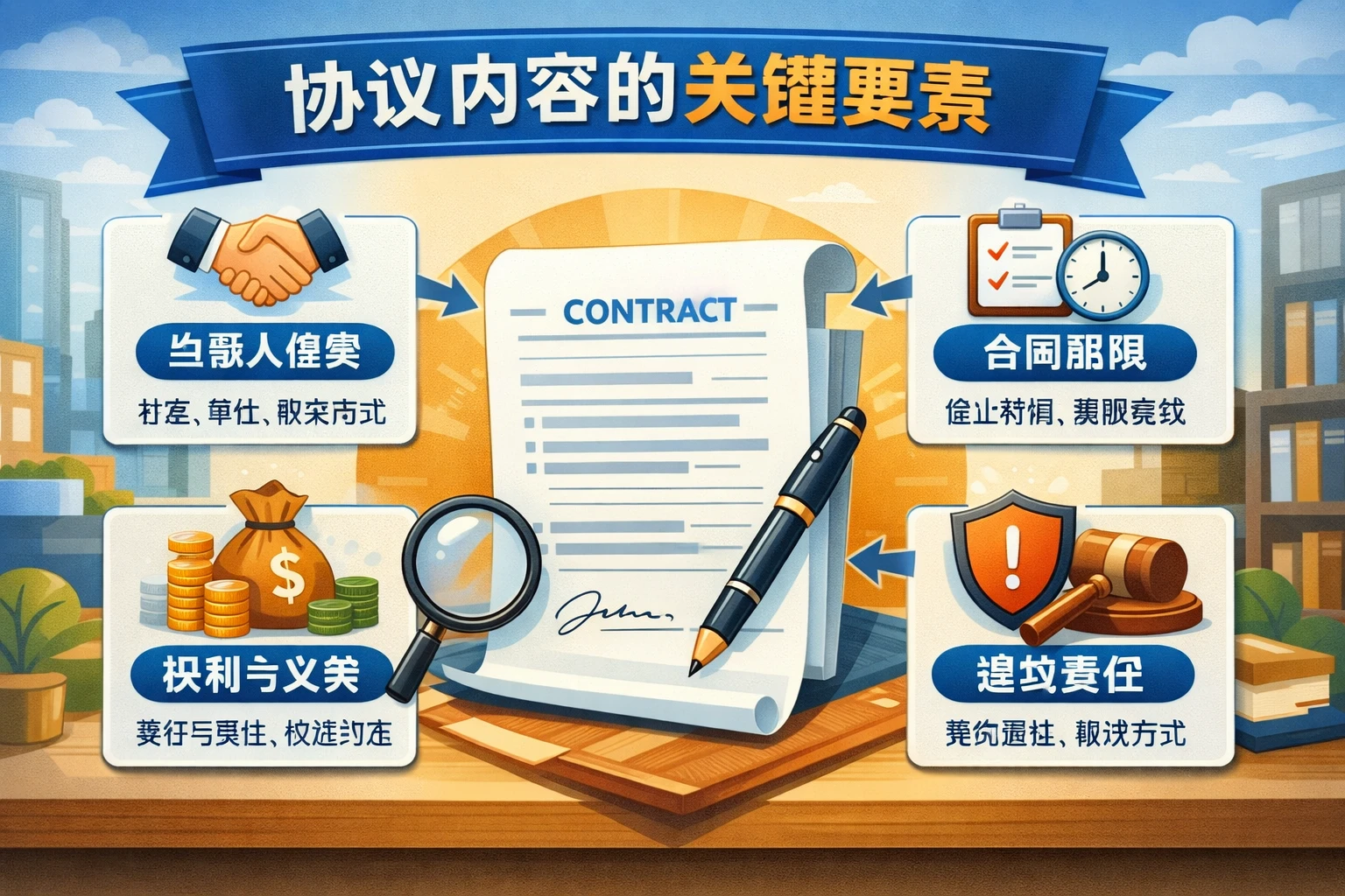 协议内容的关键要素