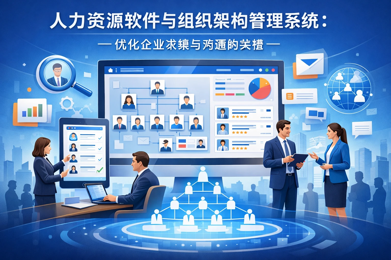 人力资源软件与组织架构管理系统：优化企业决策与沟通的关键