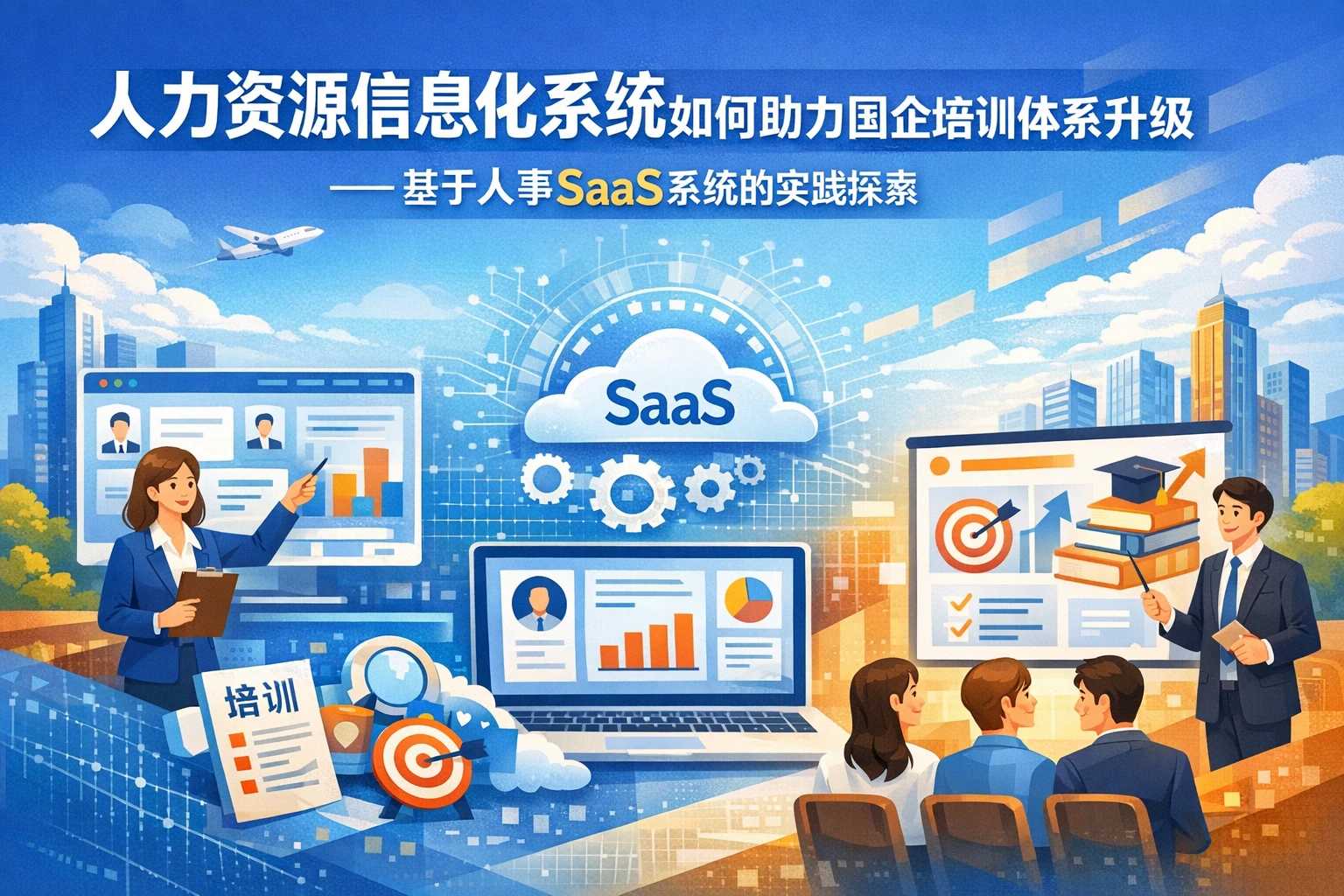 人力资源信息化系统如何助力国企培训体系升级——基于人事SaaS系统的实践探索