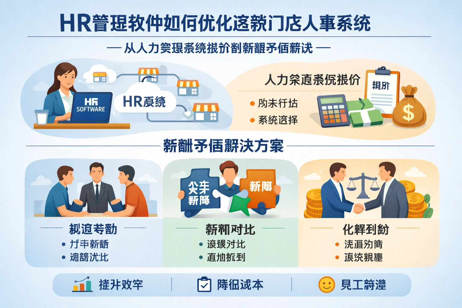 HR管理软件如何优化连锁门店人事系统：从人力资源系统报价到薪酬矛盾解决