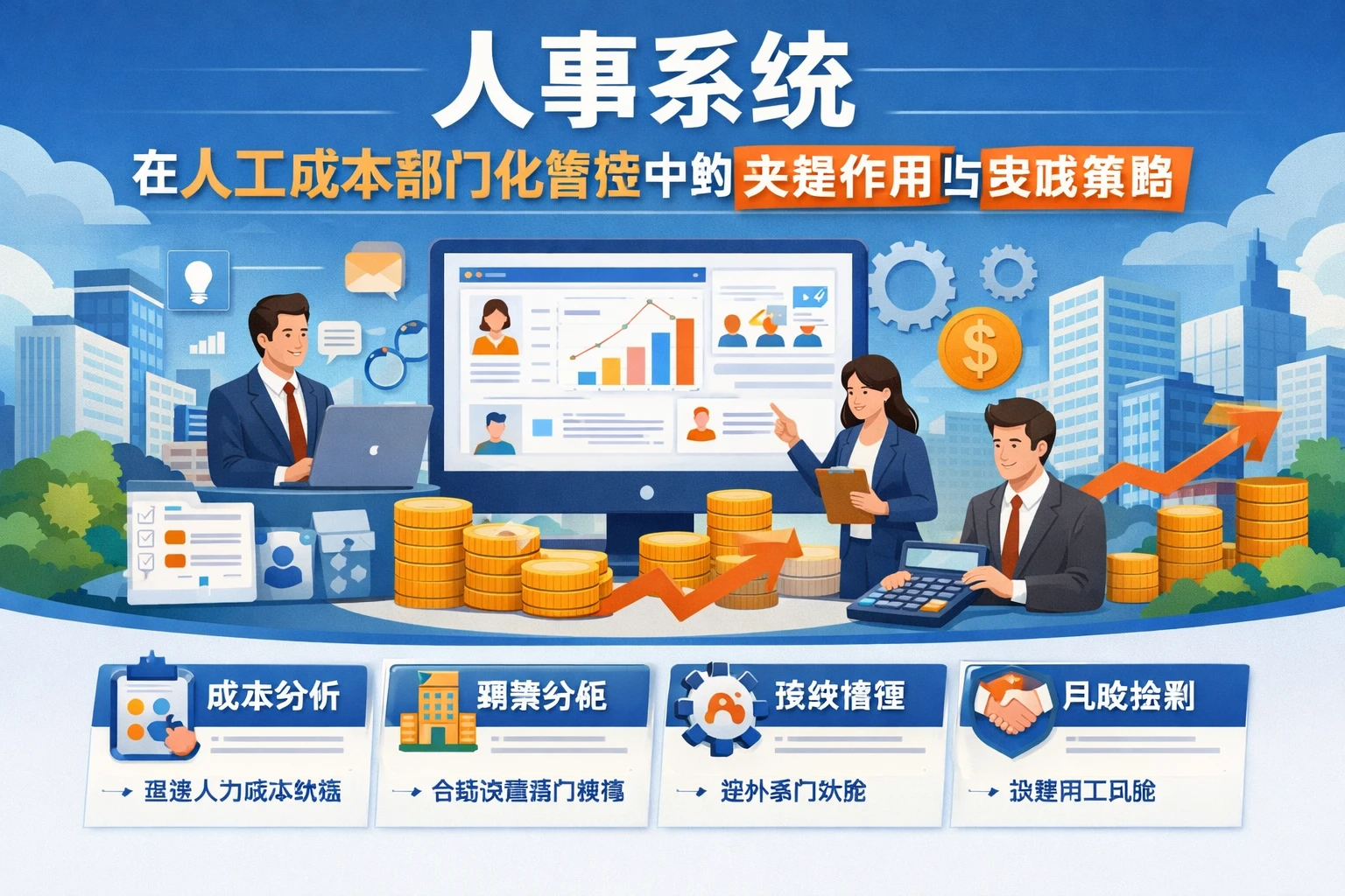 人事系统在人工成本部门化管控中的关键作用与实施策略