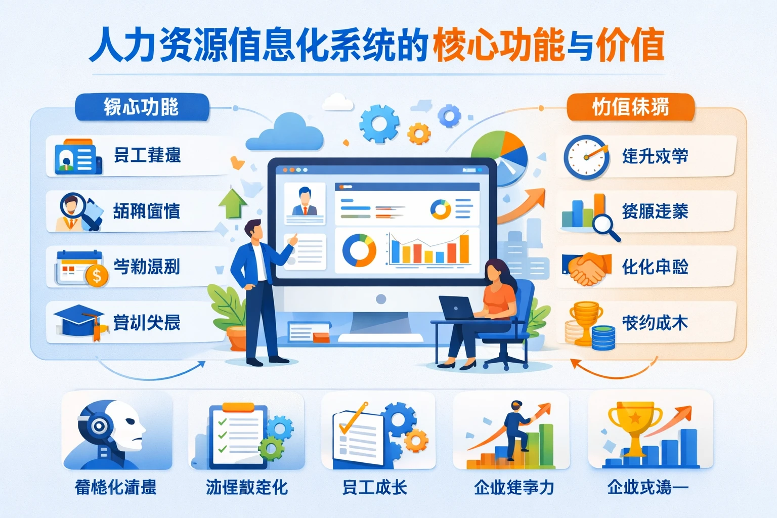 人力资源信息化系统的核心功能与价值