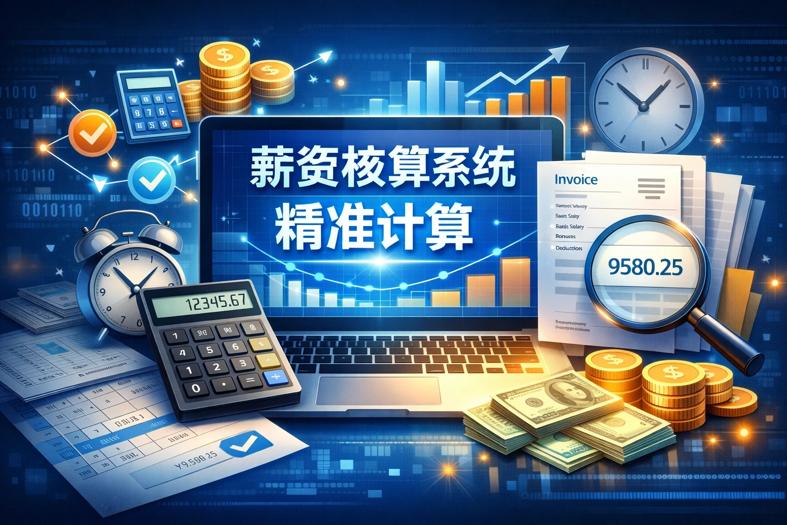 薪资核算系统的精准计算功能