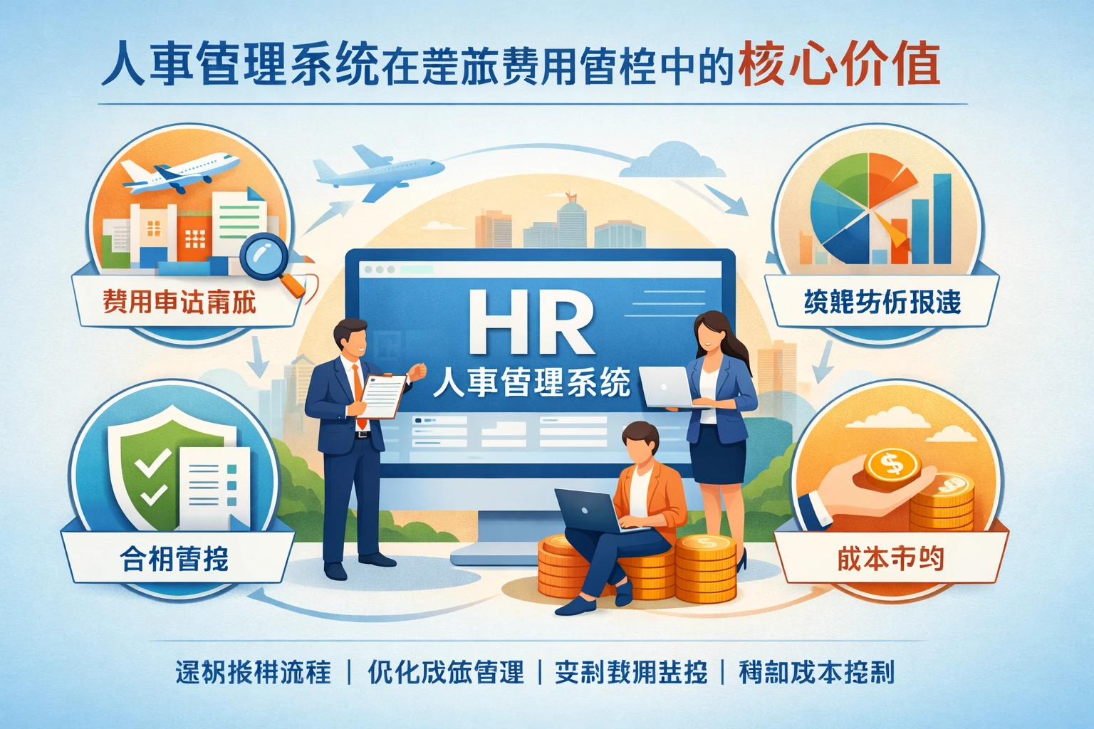 人事管理系统在差旅费用管控中的核心价值