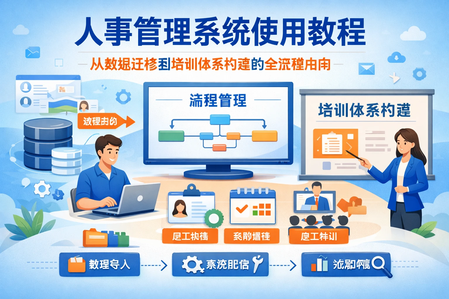 人事管理系统使用教程：从数据迁移到培训体系构建的全流程指南