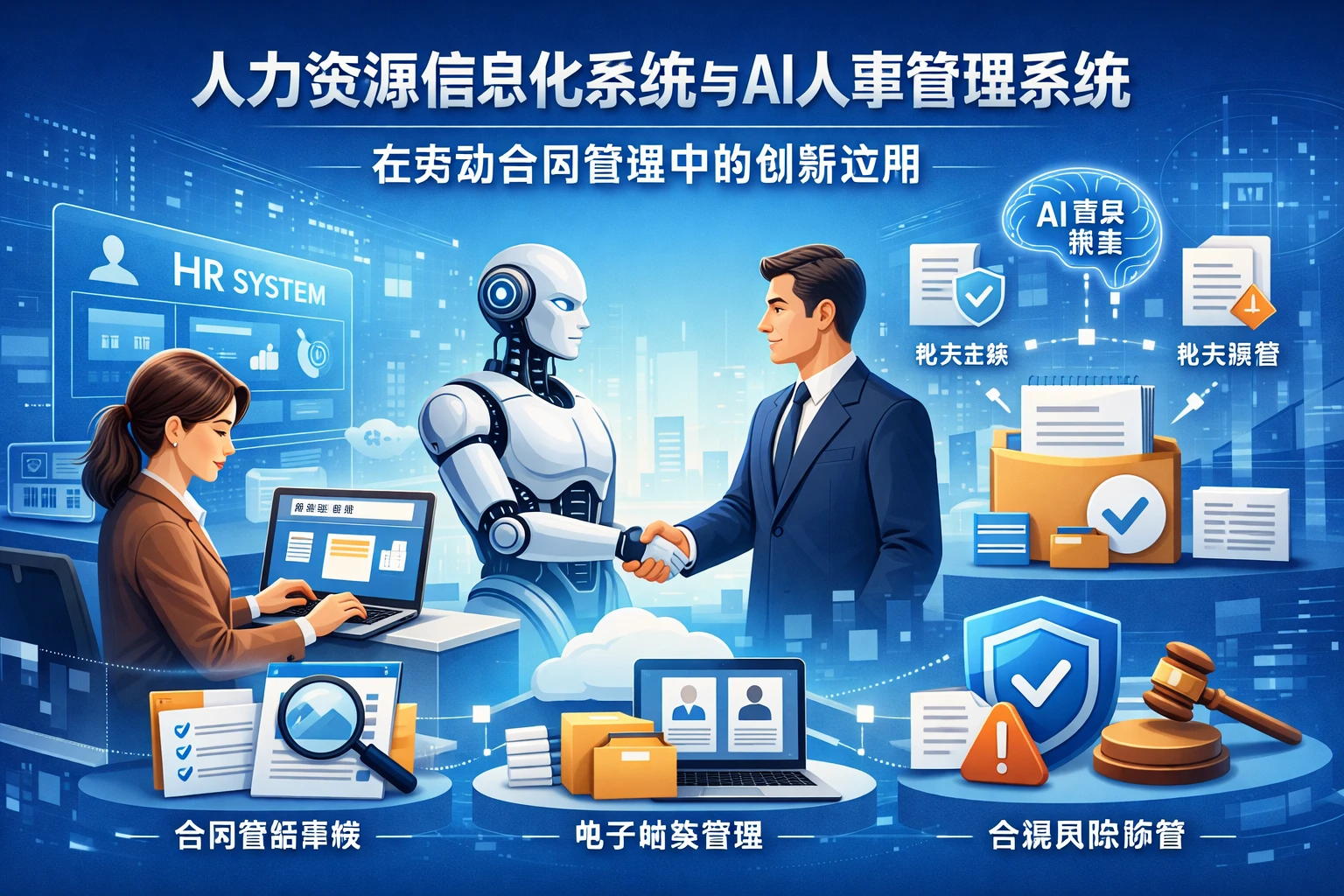 人力资源信息化系统与AI人事管理系统在劳动合同管理中的创新应用