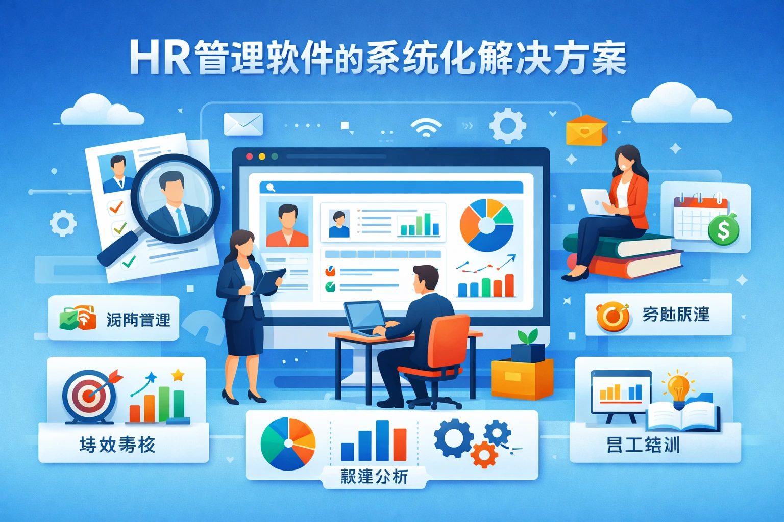 HR管理软件的系统化解决方案