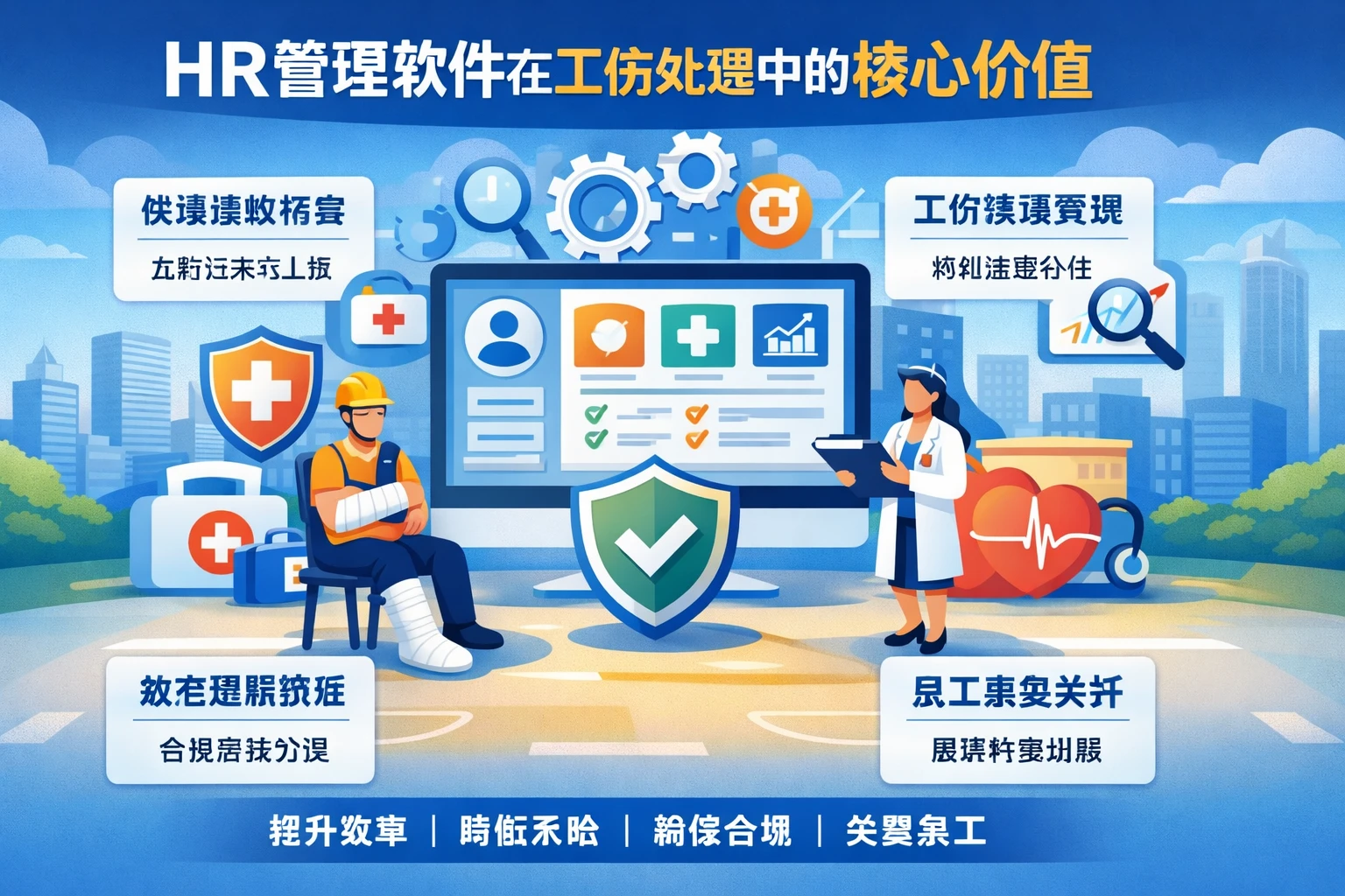 HR管理软件在工伤处理中的核心价值
