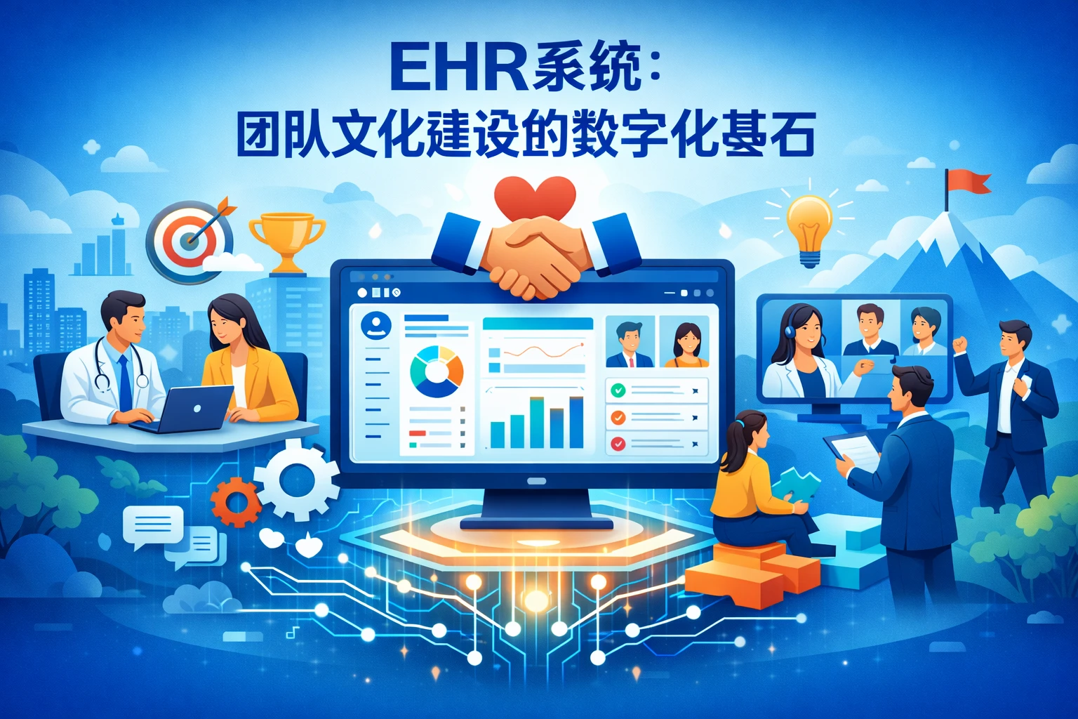 ehr系统：团队文化建设的数字化基石