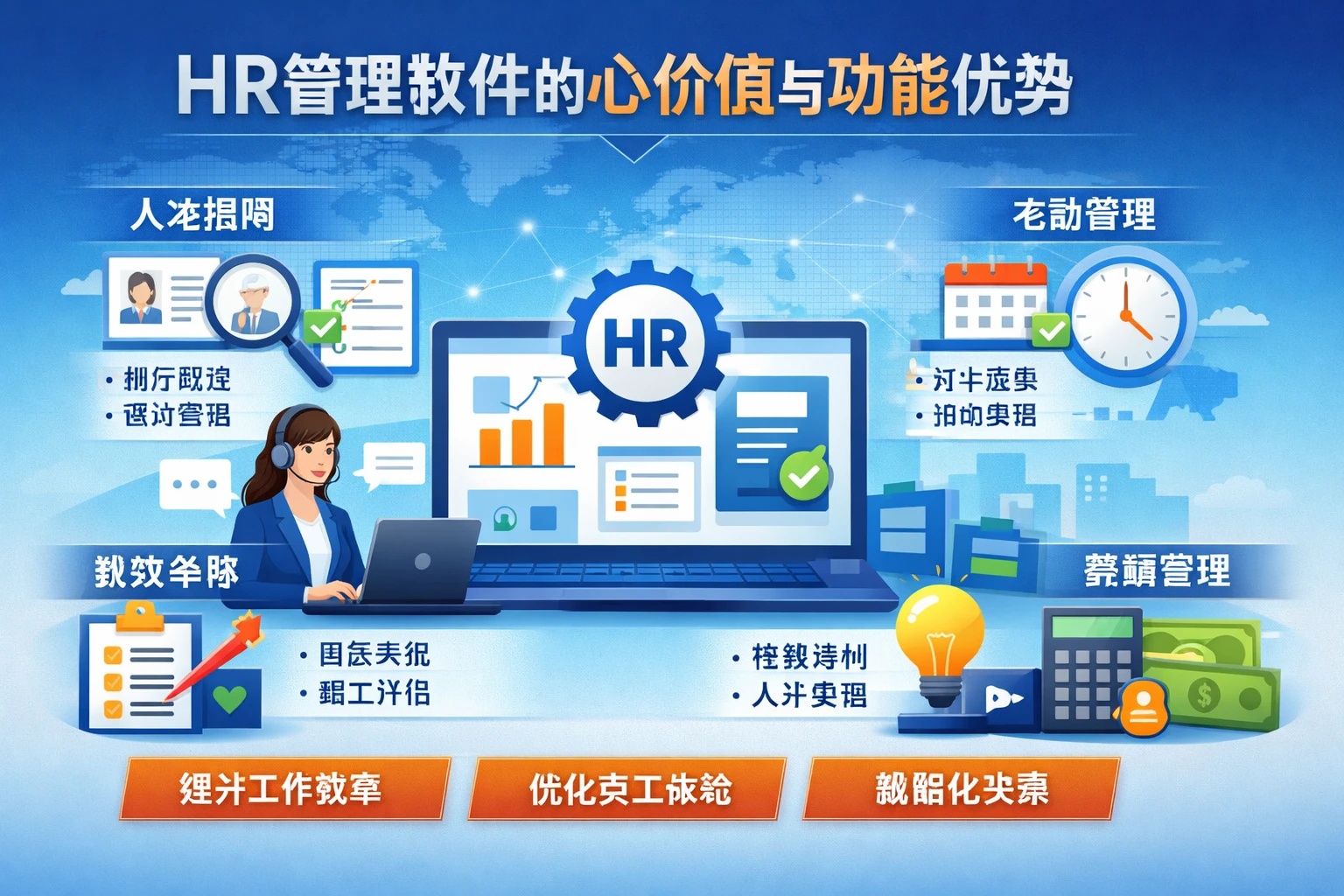 HR管理软件的核心价值与功能优势