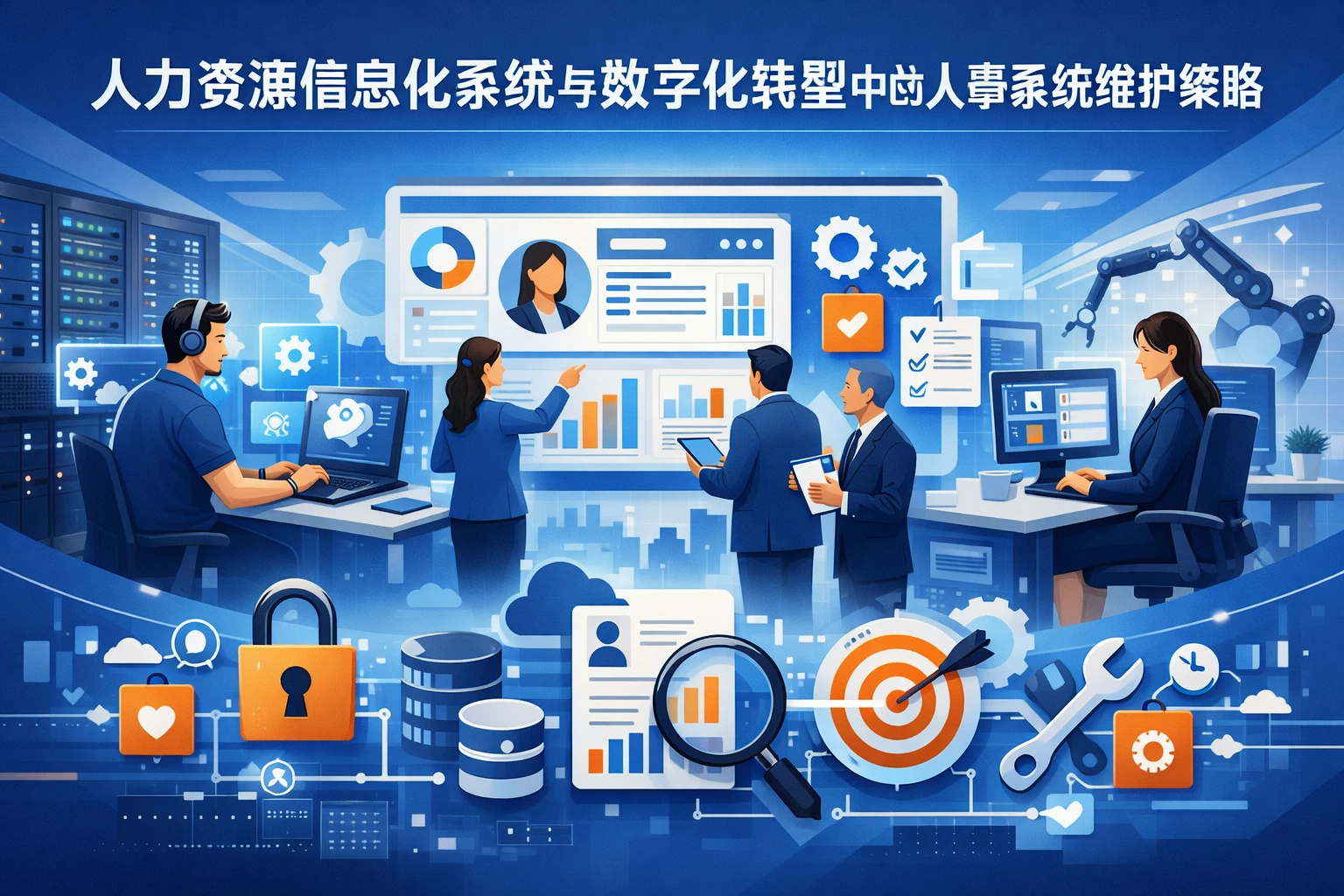 人力资源信息化系统与数字化转型中的人事系统维护策略