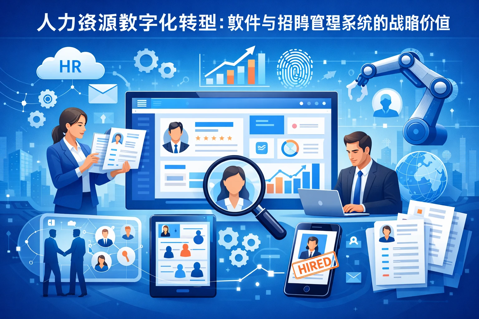 人力资源数字化转型:软件与招聘管理系统的战略价值