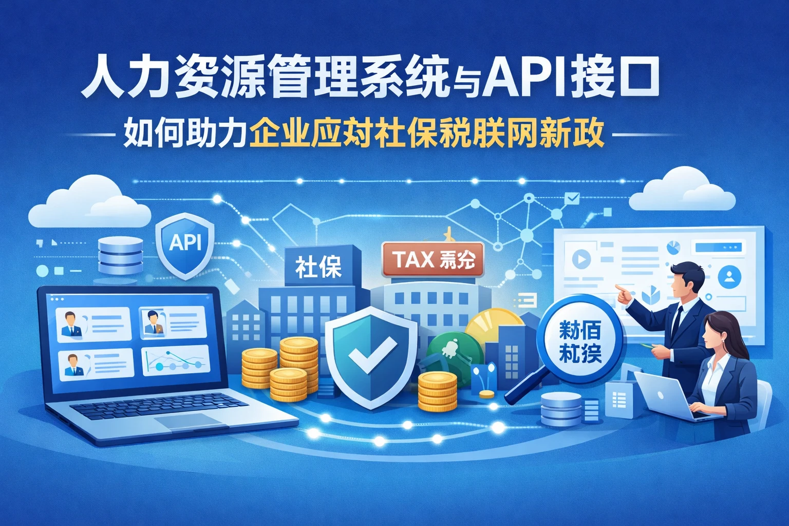 人力资源管理系统与API接口如何助力企业应对社保税联网新政