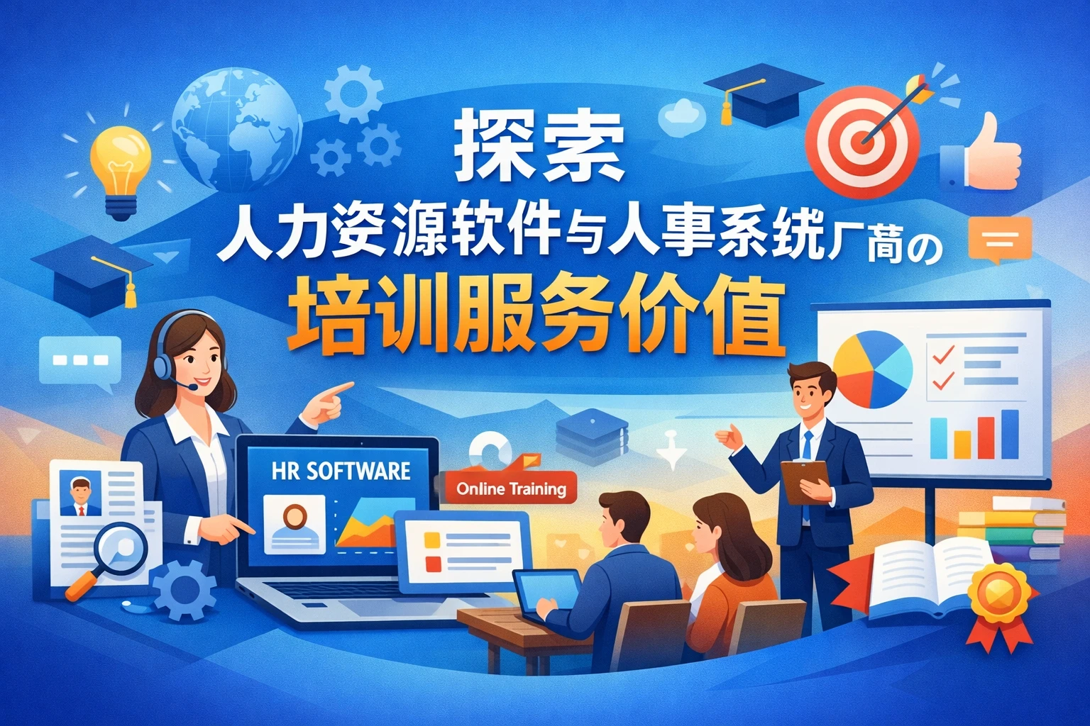 探索人力资源软件与人事系统厂商的培训服务价值