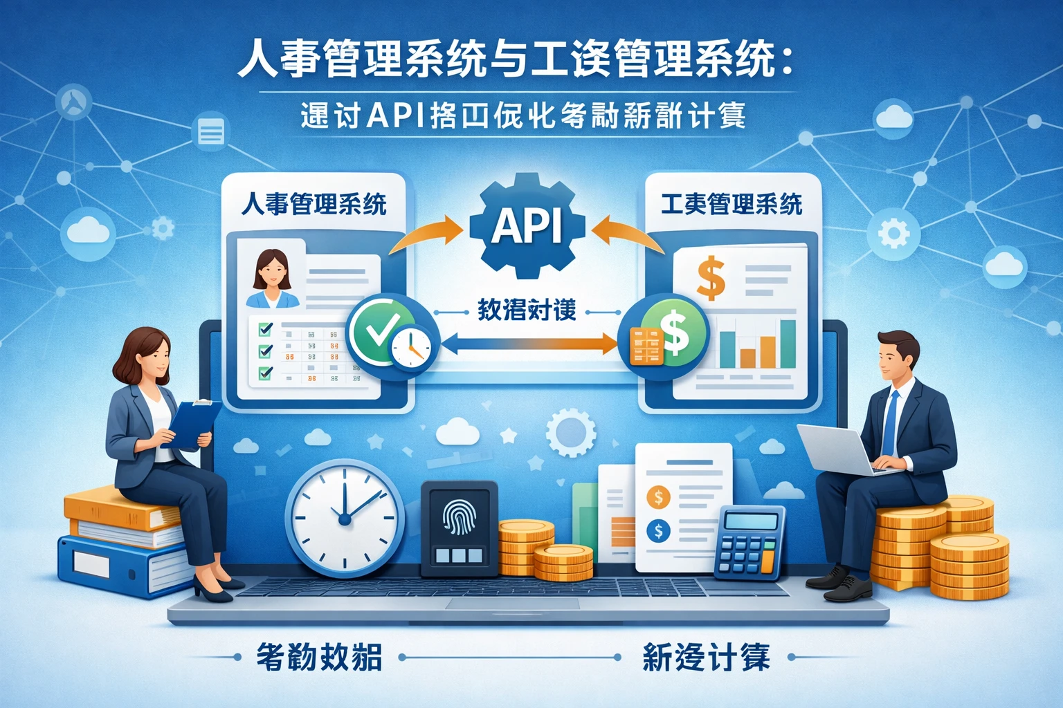人事管理系统与工资管理系统：通过API接口优化考勤薪酬计算