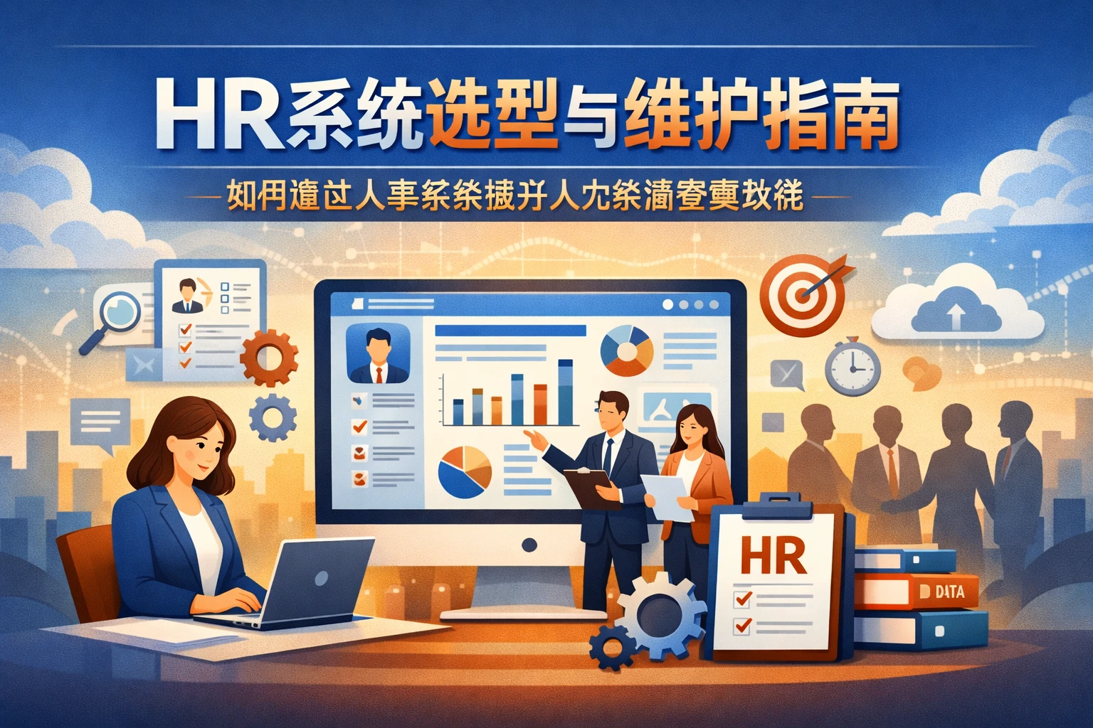 HR系统选型与维护指南：如何通过人事系统提升人力资源管理效能
