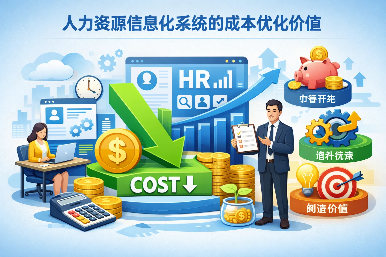 人力资源信息化系统的成本优化价值