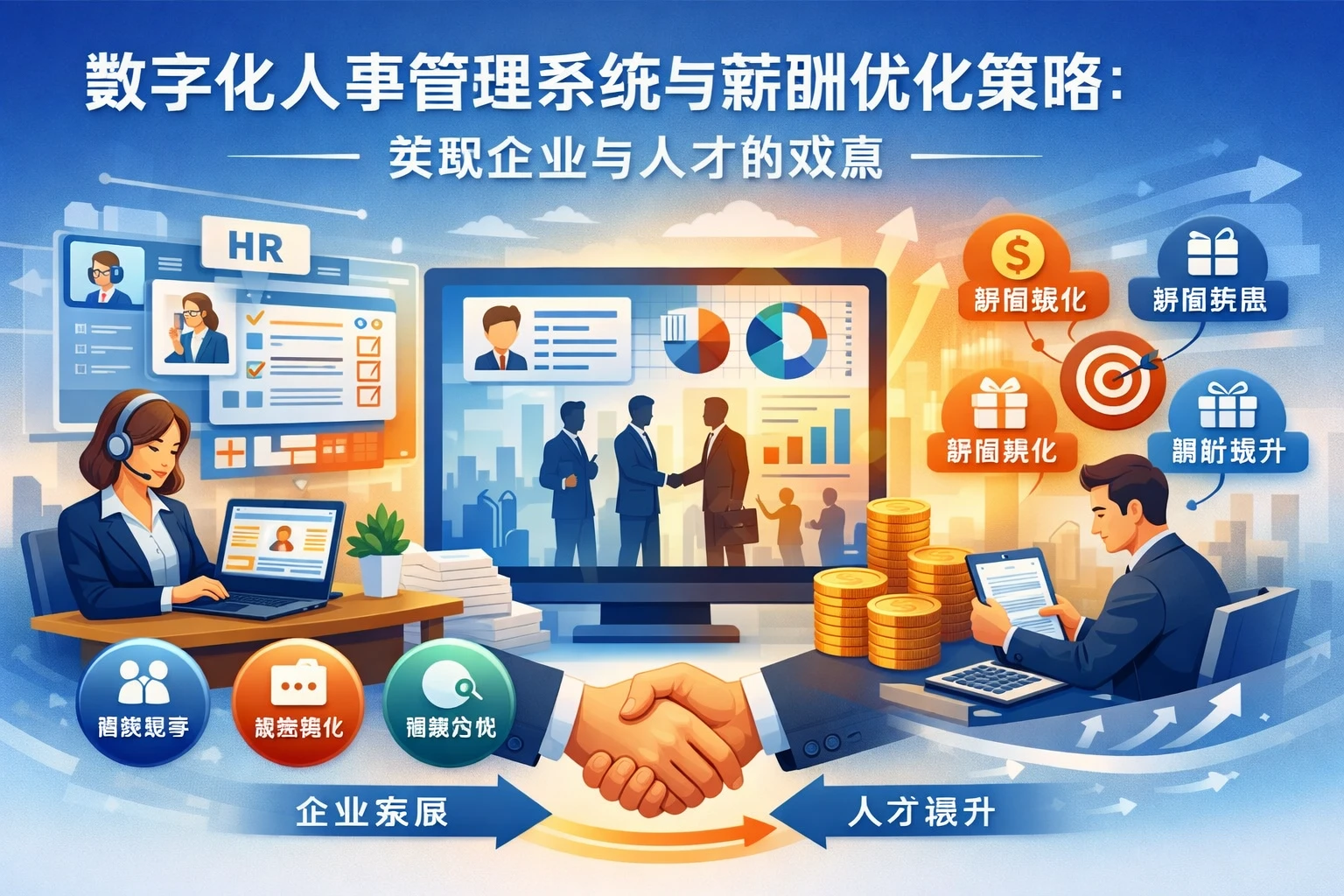 数字化人事管理系统与薪酬优化策略：实现企业与人才的双赢