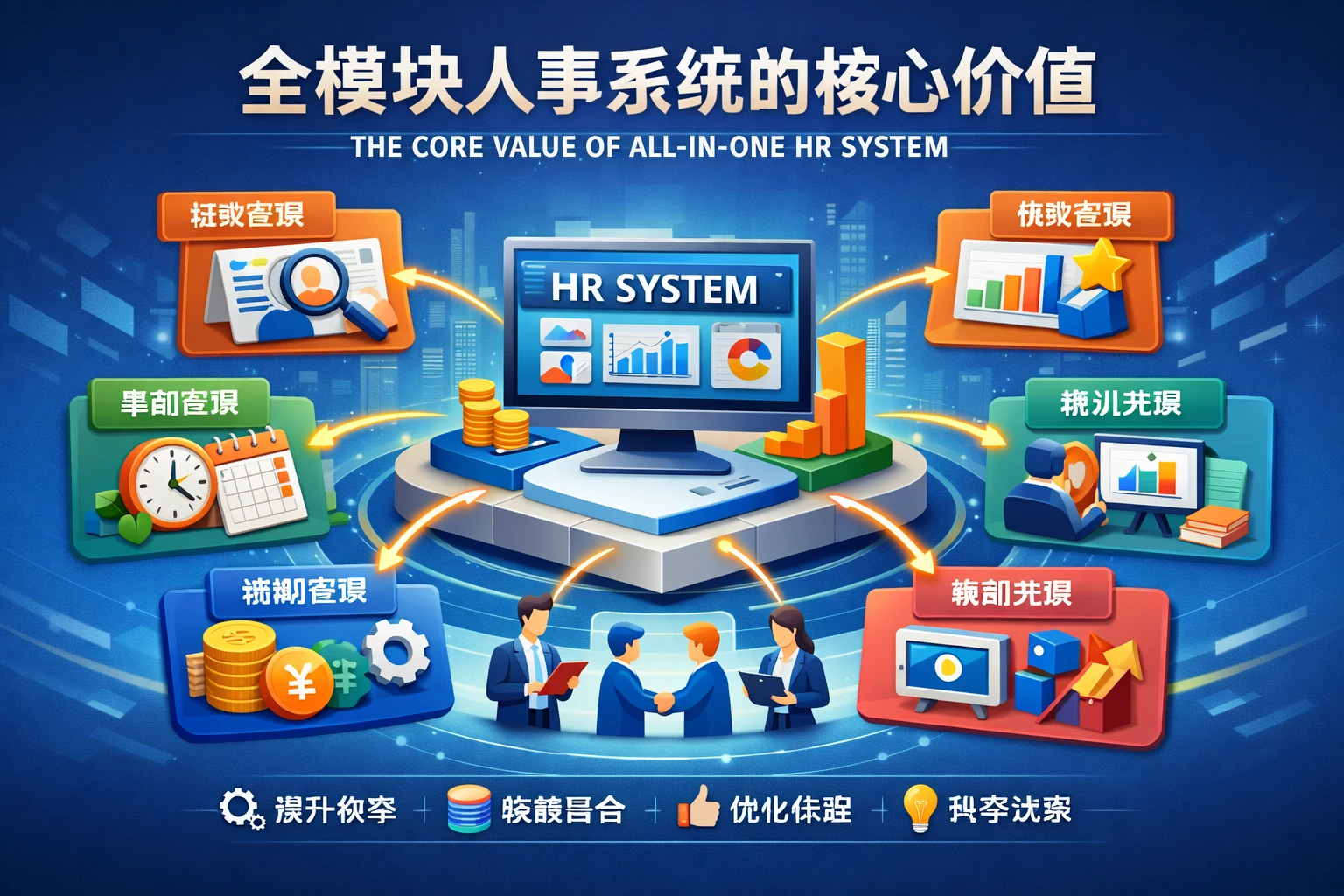 全模块人事系统的核心价值