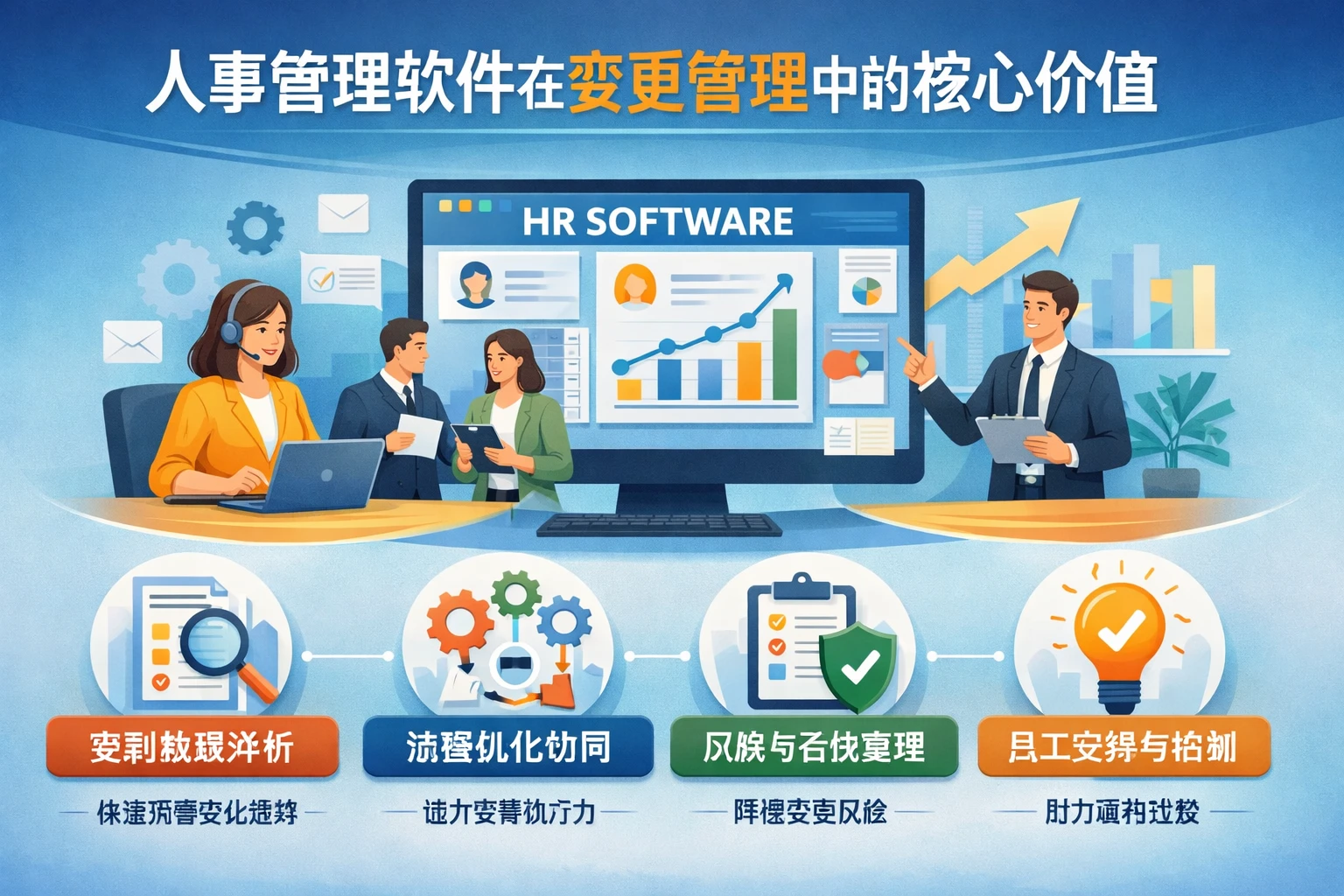 人事管理软件在变更管理中的核心价值