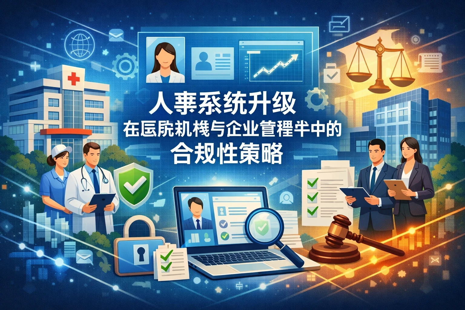 人事系统升级在医院机构与企业管理中的合规性策略