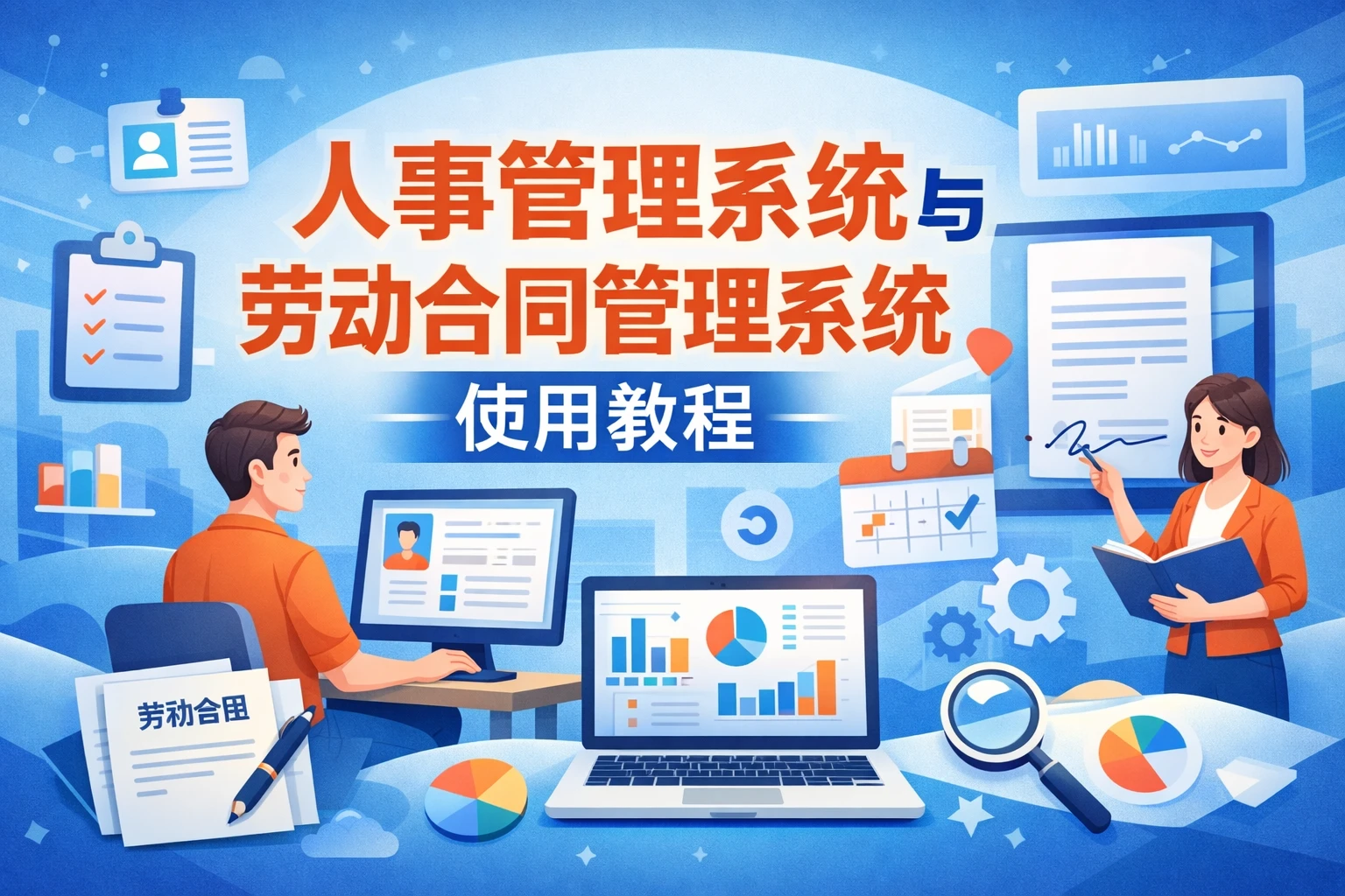 人事管理系统与劳动合同管理系统使用教程