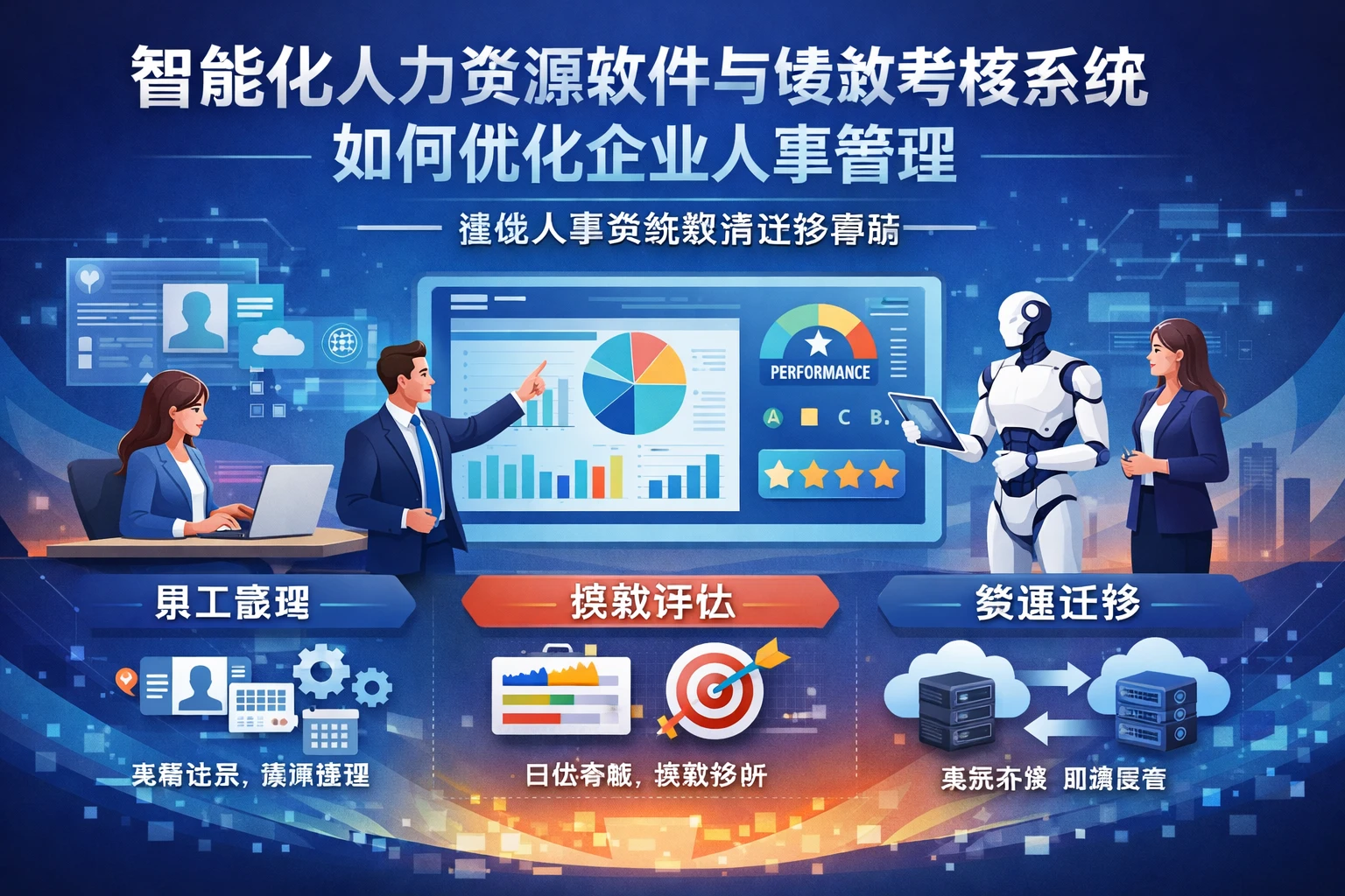 智能化人力资源软件与绩效考核系统如何优化企业人事管理——兼谈人事系统数据迁移策略