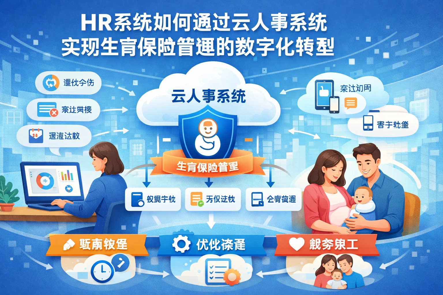 HR系统如何通过云人事系统实现生育保险管理的数字化转型