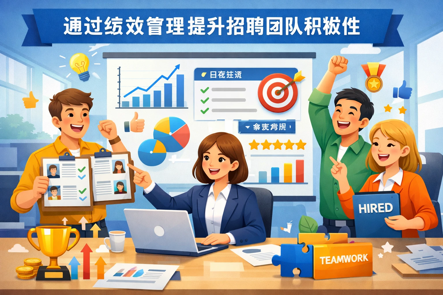 通过绩效管理提升招聘团队积极性