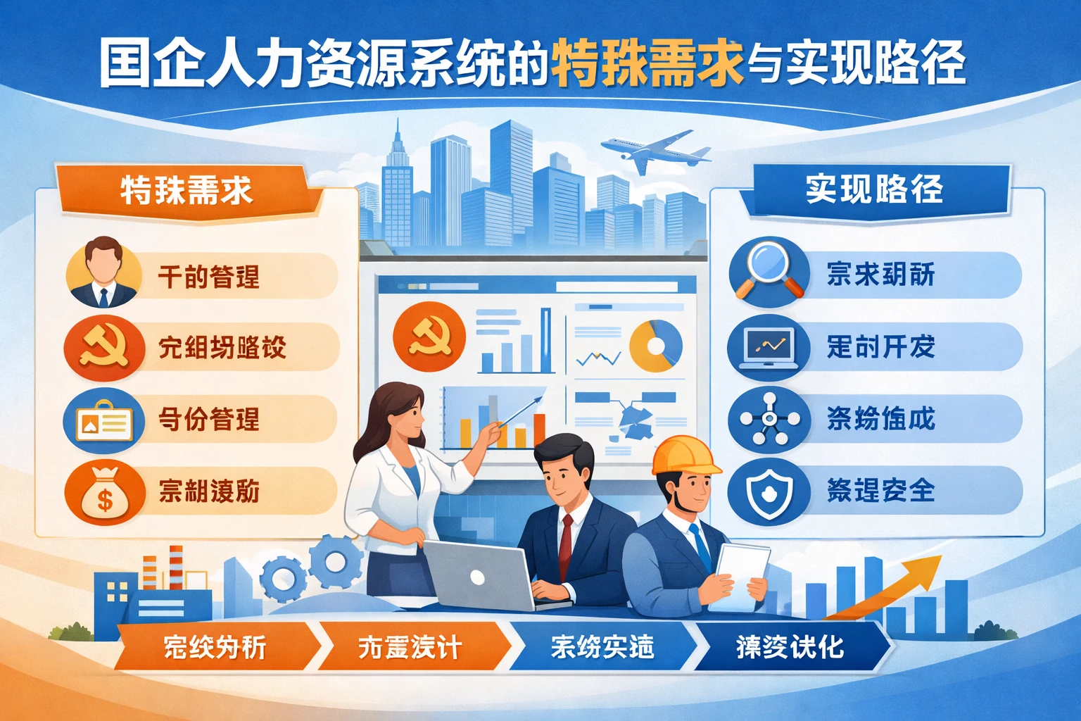 国企人力资源系统的特殊需求与实现路径