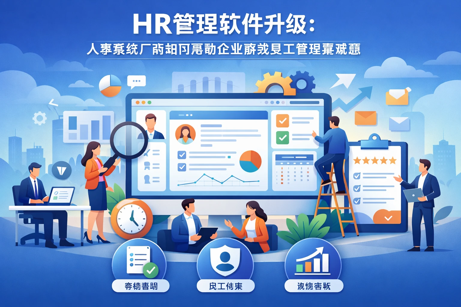 HR管理软件升级：人事系统厂商如何帮助企业解决员工管理难题