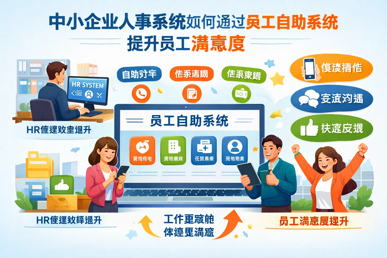 中小企业人事系统如何通过员工自助系统提升员工满意度