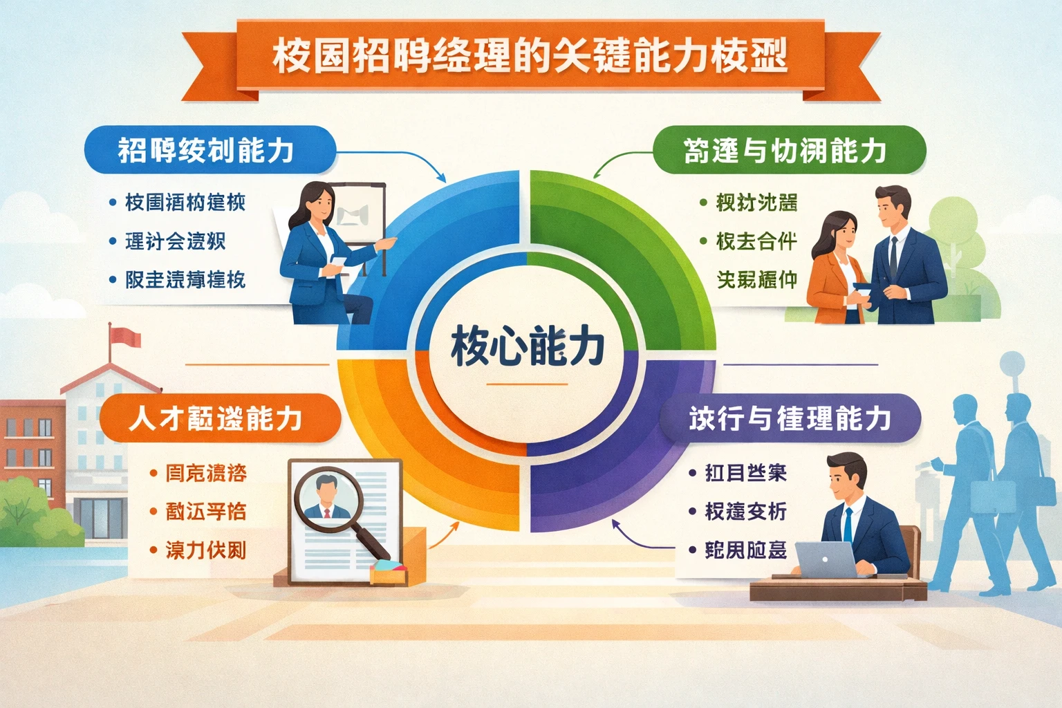 校园招聘经理的关键能力模型