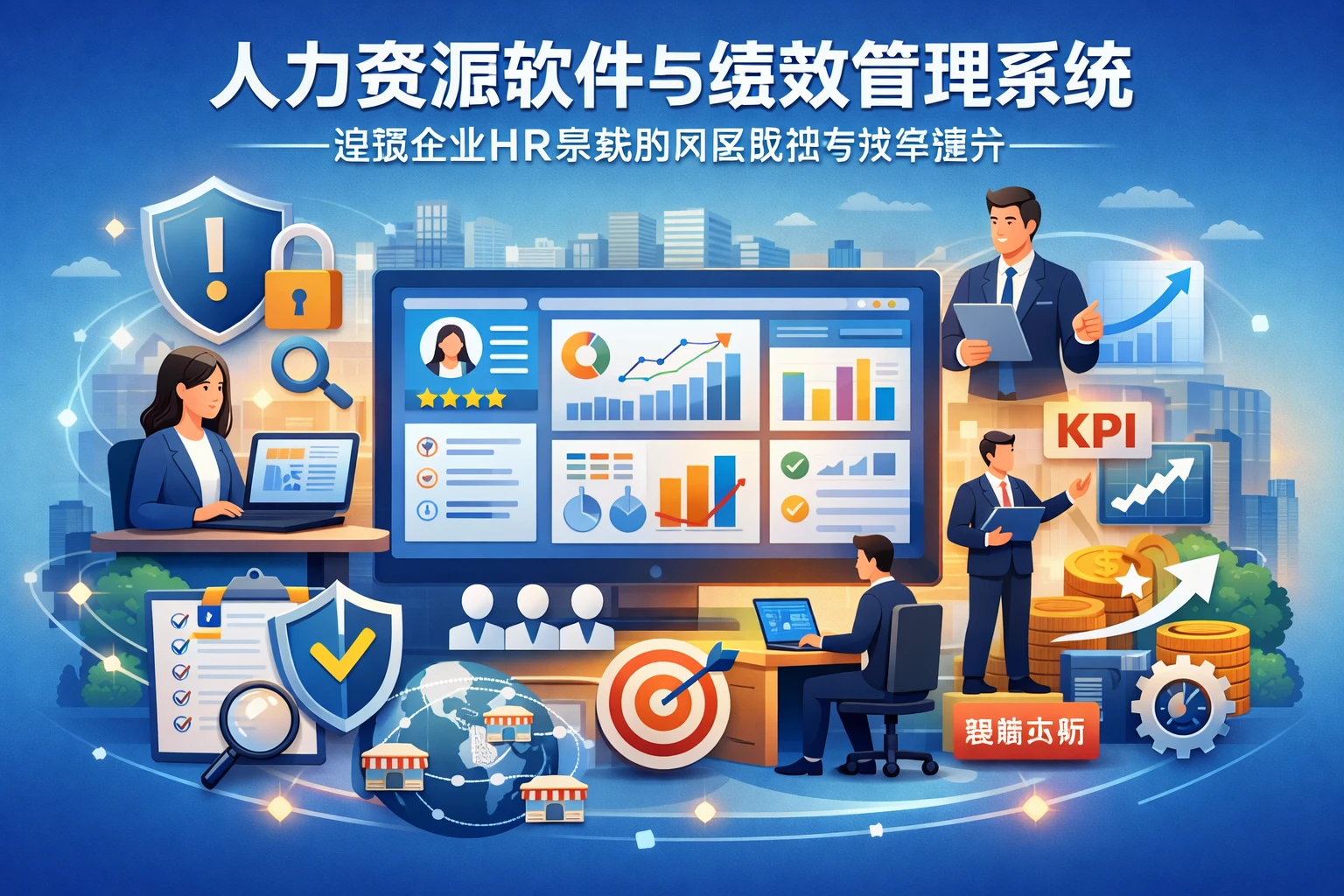 人力资源软件与绩效管理系统:连锁企业HR系统的风险防控与效率提升