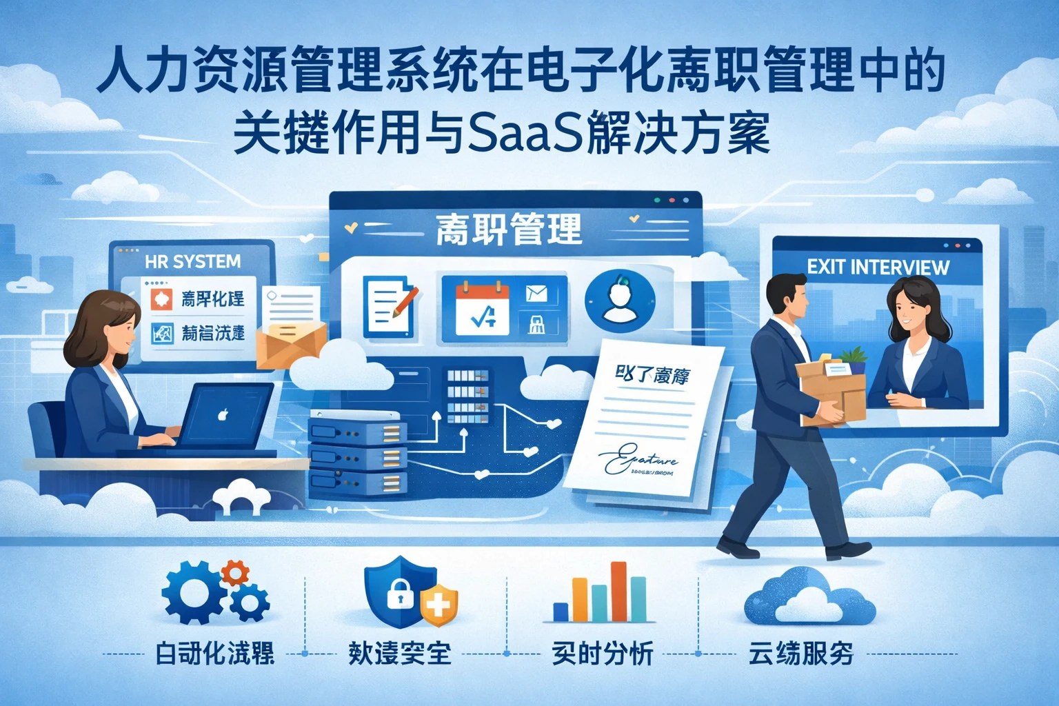 人力资源管理系统在电子化离职管理中的关键作用与SaaS解决方案