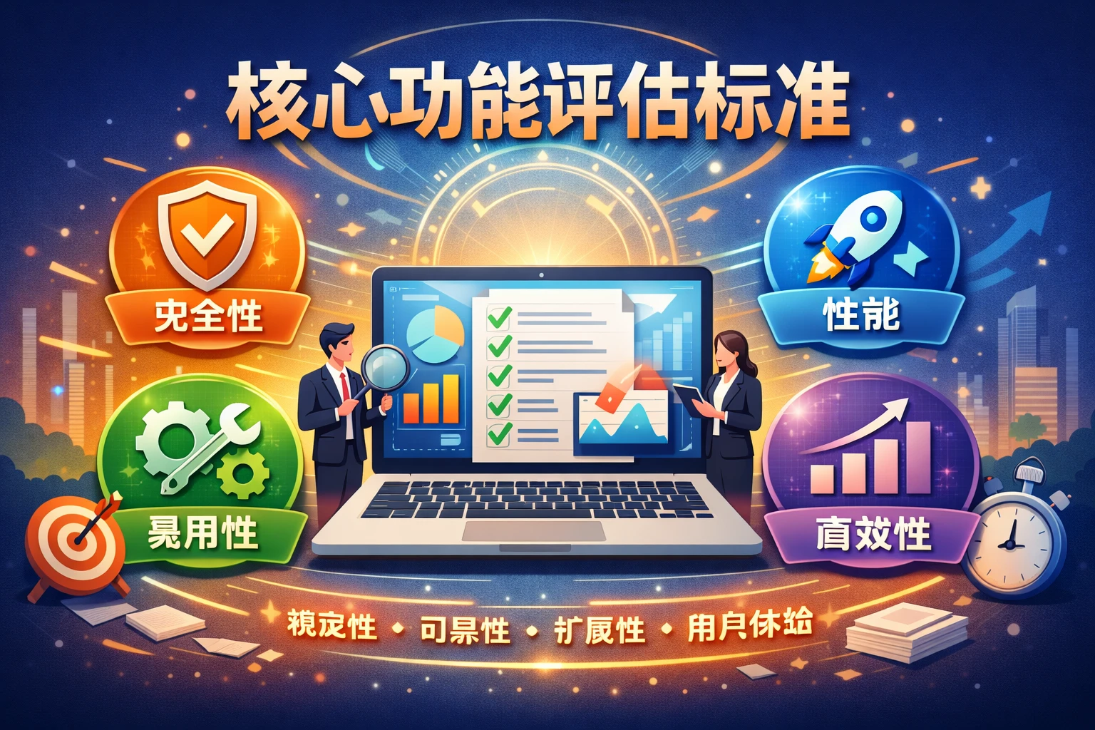 核心功能评估标准