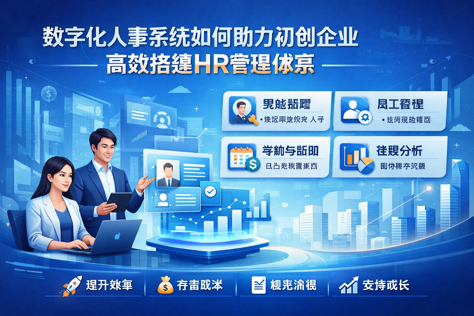 数字化人事系统如何助力初创企业高效搭建HR管理体系
