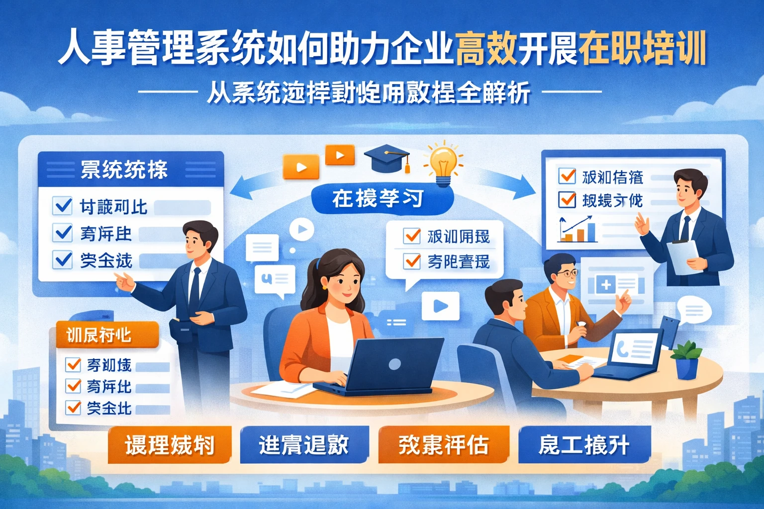 人事管理系统如何助力企业高效开展在职培训——从系统选择到使用教程全解析