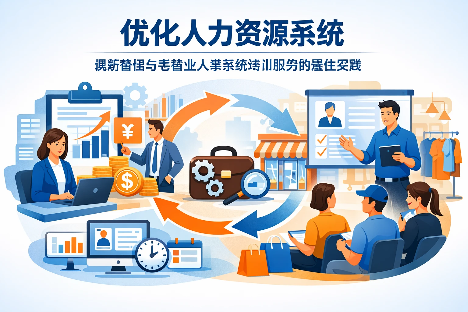 优化人力资源系统：调薪管理与零售业人事系统培训服务的最佳实践