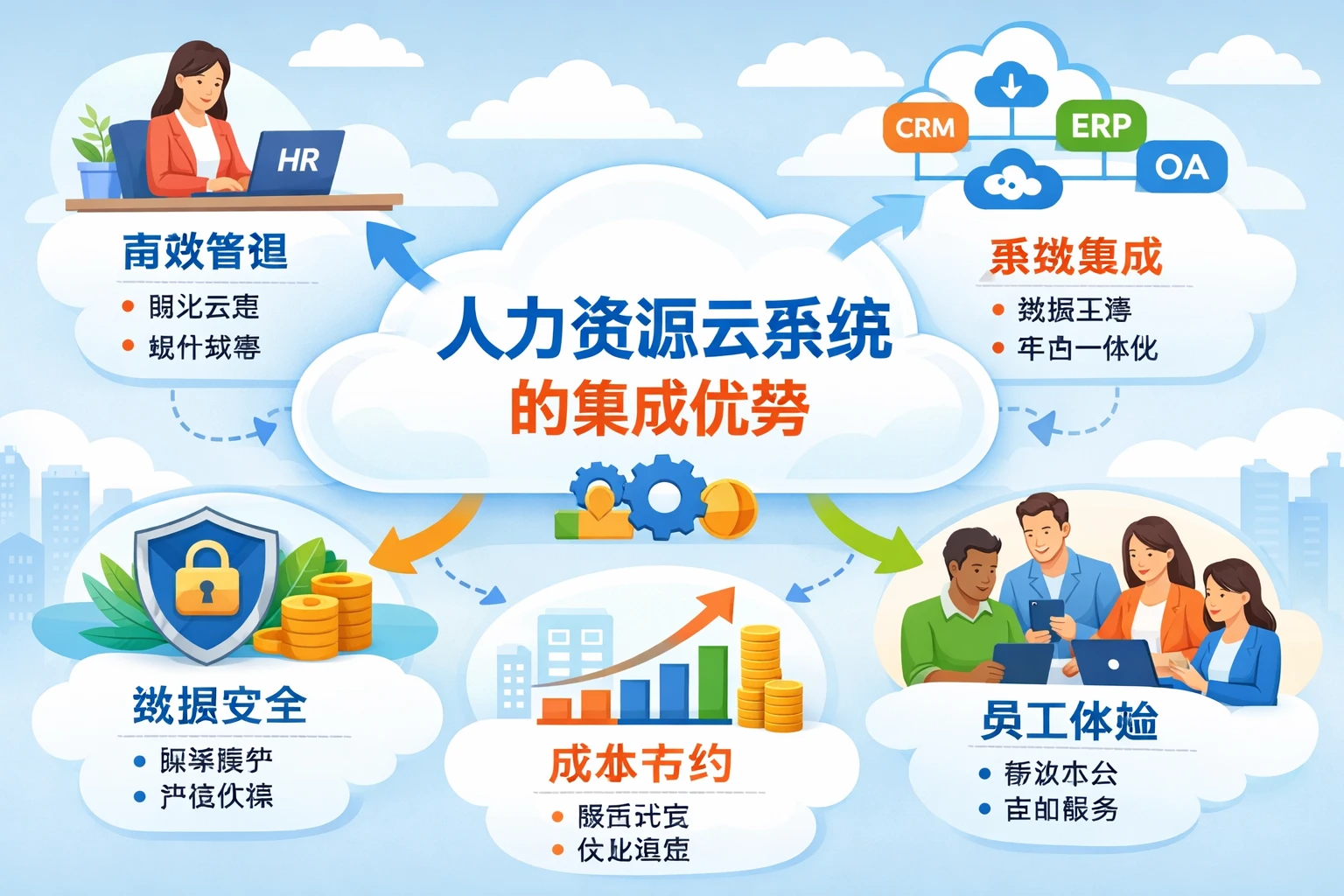 人力资源云系统的集成优势