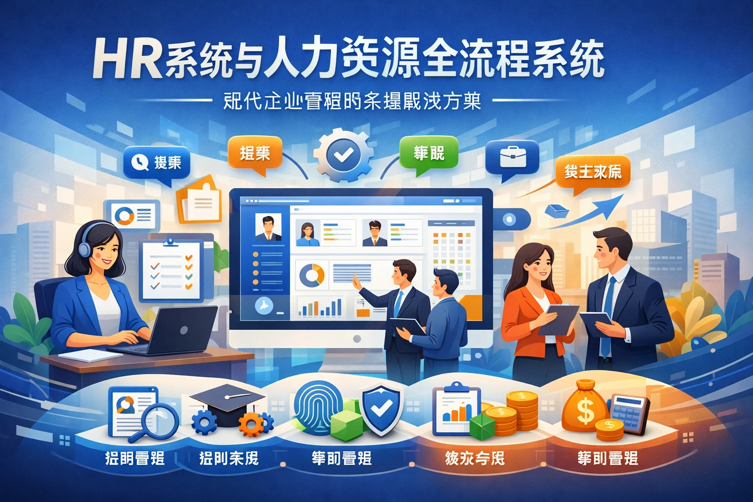 HR系统与人力资源全流程系统：现代企业管理的关键解决方案