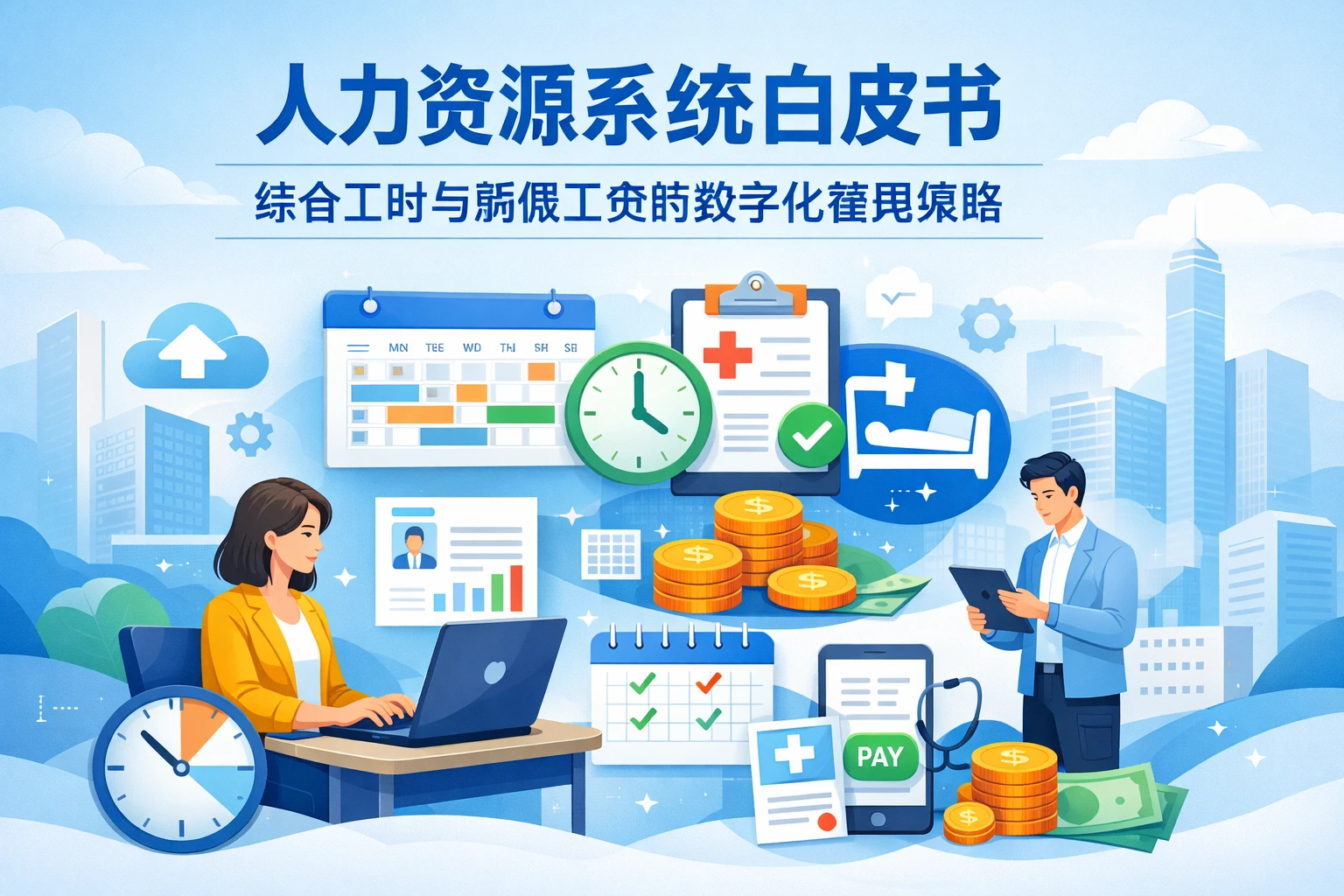 人力资源系统白皮书：综合工时与病假工资的数字化管理策略