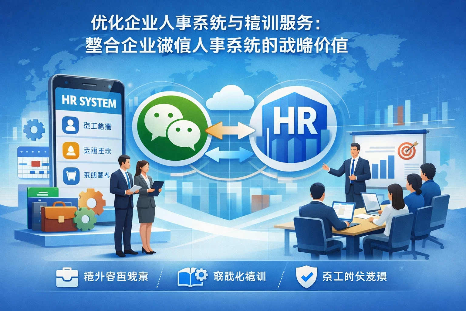 优化企业人事系统与培训服务：整合企业微信人事系统的战略价值